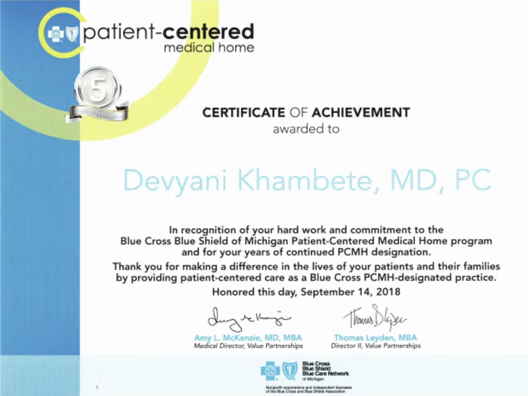 Medical certification